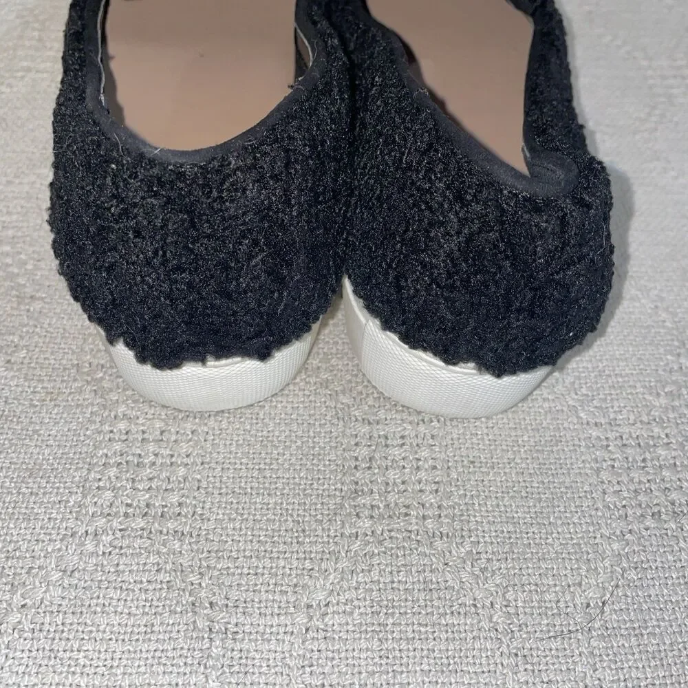 Steven New York Women’s Comfort Shoes Size 9 M Black Faux Fur Going Out Party